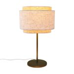 DFTP by Nordlux Takai Bordslampa Beige | Passande för E27