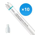 Flerpack 10x Philips LED Rör T8 MASTER Value (EM/Mains) High Output 14W 2100lm - 840 Kallvit | 120cm - Ersättare 36W