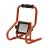 Ledvance LED Strålkastare Abetsbelysning Mörk Grå 10W 800lm 110D - 840 Kallvit | IP44 - Uppladdningsbar - Symmetrisk