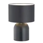 Emibig Bordslampa Aspen Stål Svart | Passande för 1x E27 - Max 15W