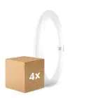 Flerpack 4x Osram LED Rör T9 Cirkulär (EM/Mains) 18.3W 2200lm - 840 Kallvit | Ersättare 32W