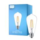 Philips Corepro LED Lampa E27 Edison Filament Klar 7W 806lm - 827 Extra Varm Vit | Ersättare 60W