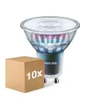 Flerpack 10x Philips MASTER LED Spot ExpertColor GU10 PAR16 5.5W 355lm 25D - 927 Extra Varm Vit | Bästa färgåtergivning - Dimbar - Ersättare 50W